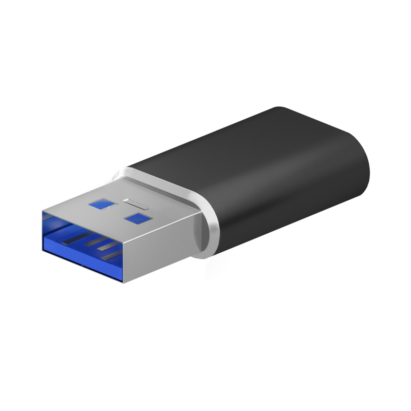 Adaptador USB 3-2 GEN2 Aisens A108-0678- USB Tipo-C Hembra - USB Macho