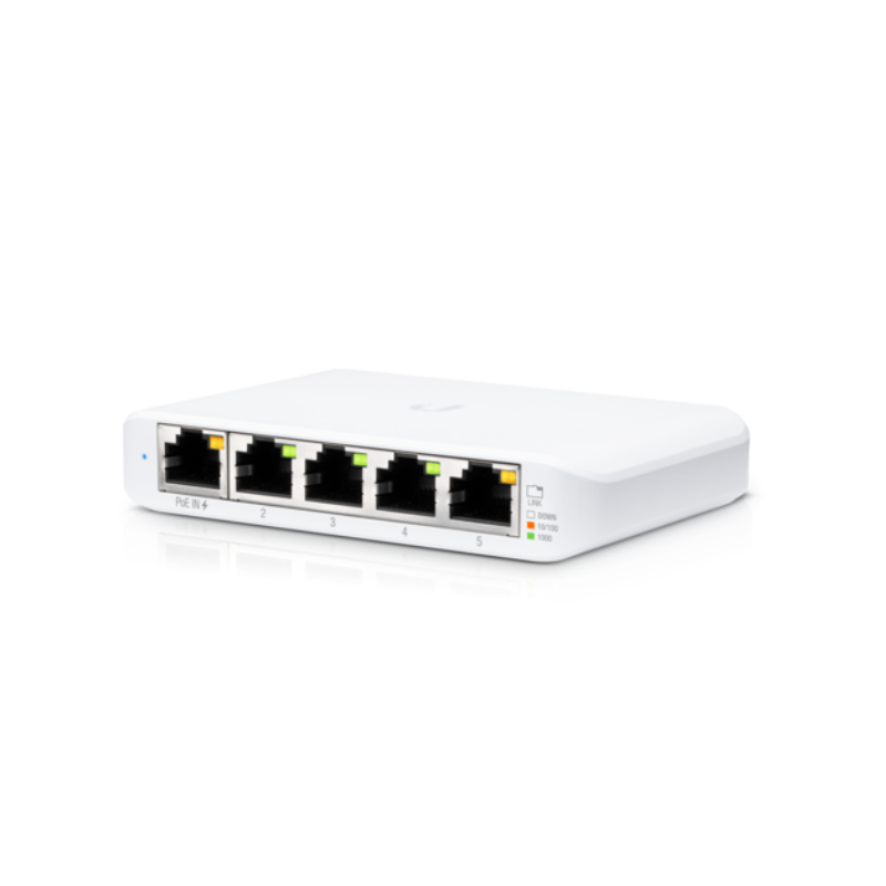 SWITCH UBIQUITI USW-FLEX-MINI UNIFI SWITCH FLEX MINI 5 PUERTOS PACK 3 UND