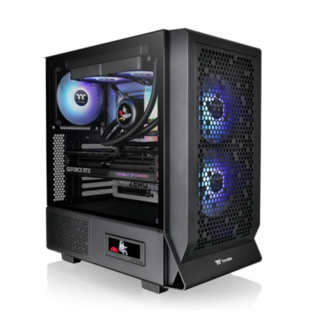 CAJA THERMALTAKE CERES 330 TG ARGB ATX 2XUSB 3-0 SIN FUENTE NEGRO