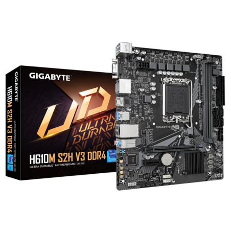 Placa base gigabyte h610m s2h v3