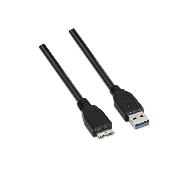 CABLE AISENS USB 3-0 TIPO A-M-MICRO B-M NEGRO 1-0M