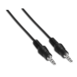 CABLE AISENS AUDIO ESTEREO JACK 3-5 M-JACK 3-5 M NEGRO 3-0M