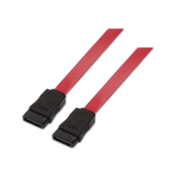 CABLE AISENS SATA III DATOS 6G DATOS ROJO 0-5M