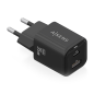 Cargador Gan de Pared Aisens ASCH-35W2P025-BK- 1xUSB Tipo-C- 1xUSB- 35W