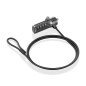 CABLE SEGURIDAD AISENS CERRADURA COMBINACION KENSINGTON 1-5M NEGRO