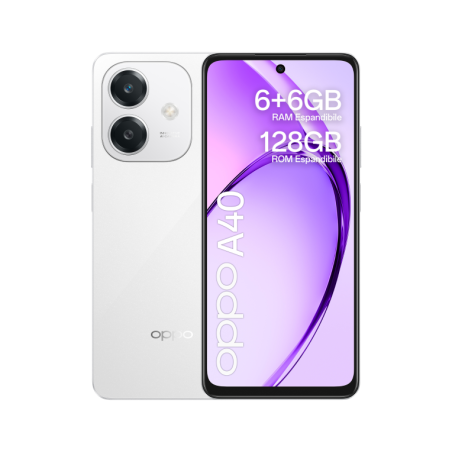 Smartphone Oppo A40 6GB- 128GB- 6-67"- Blanco