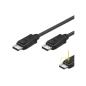 CABLE DISPLAYPORT V1-2 RESOLUCION 4K A 60HZ 2 METROS COBRE