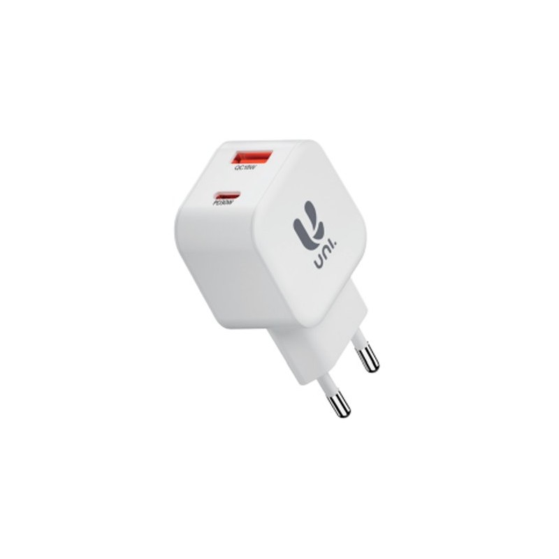 CARGADOR UNICO 2USB A+C PD3-0 30W