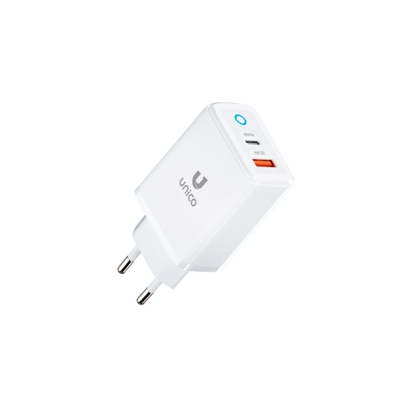 CARGADOR UNICO DUAL TIPO C Y USB A 65W