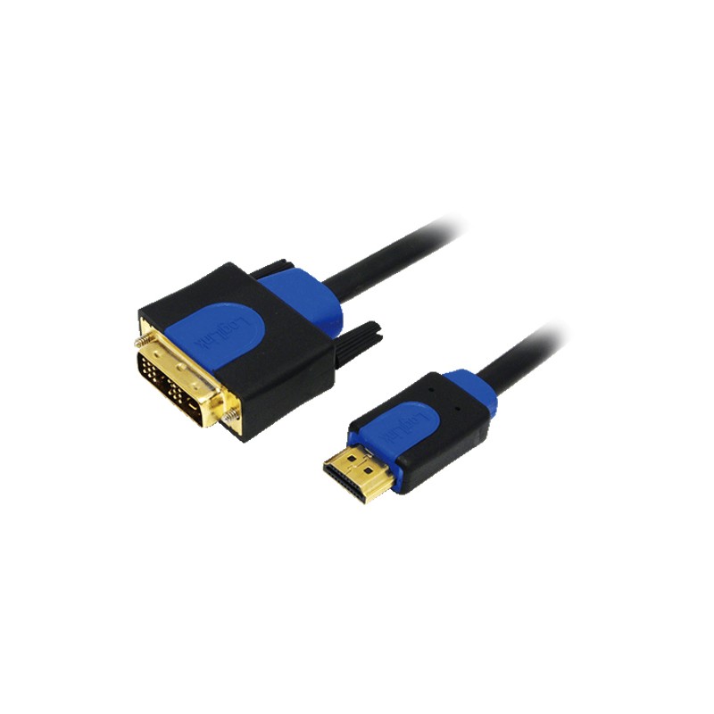 CABLE HDMI-M A DVI-M 3M LOGILINK