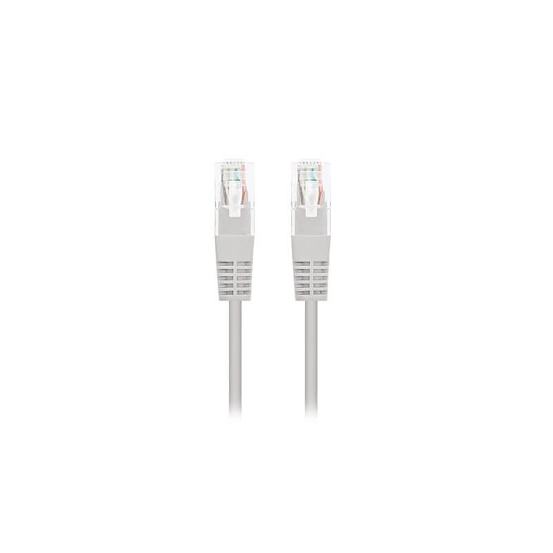 CABLE RED UTP CAT6 RJ45 NANOCABLE 30CM GRIS