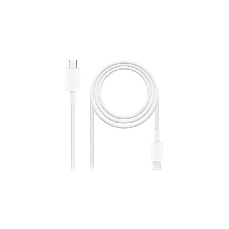 CABLE LIGHTNING A USB(C) NANOCABLE 1M BLANCO