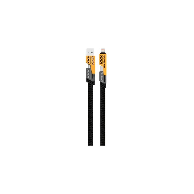 CABLE UNI 4EN1 DOBLE TIPO C-LIGHTNING Y MICRO