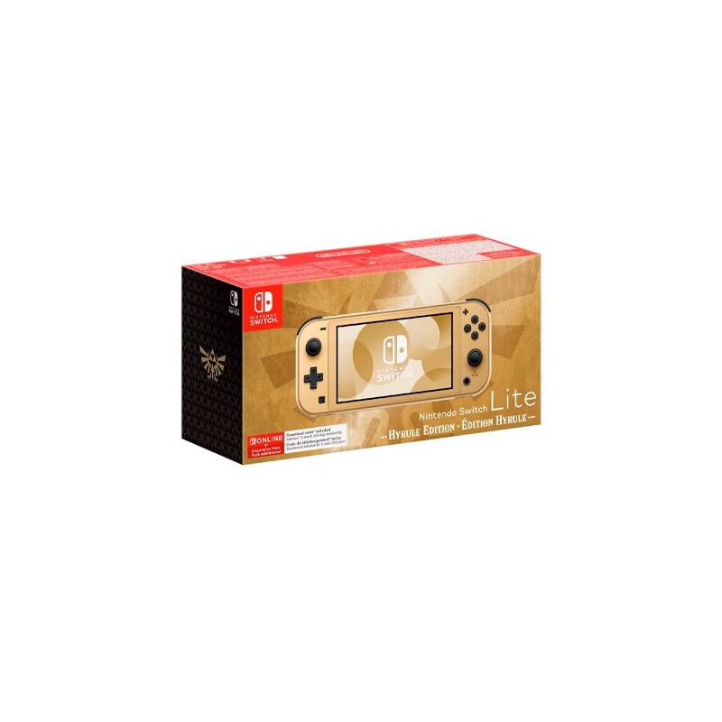 CONSOLA NINTENDO SWITCH LITE HYRULE ED+12NSO