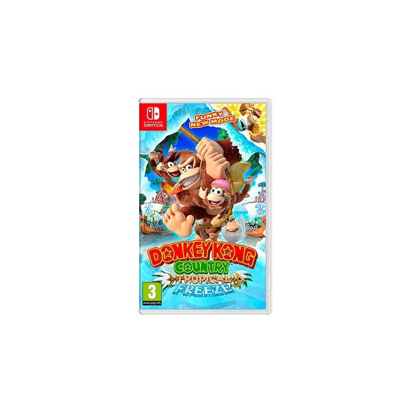 JUEGO NINTENDO SWITCH DONKEY KONG TROPICAL FREEZE