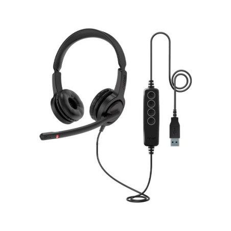 AURICULARES AXTEL VOICE UC28 DUO USB-A