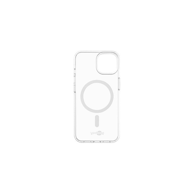 FUNDA GOOBAY IPHONE 14 PLUS MAGSAFE TRANSPARENTE