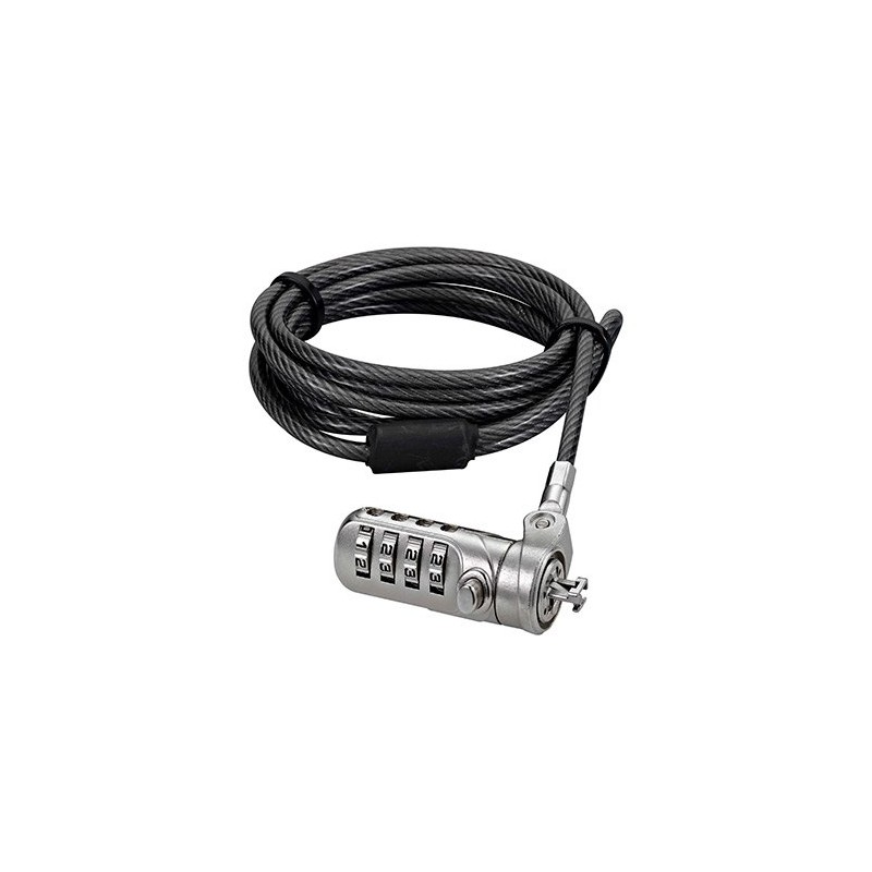 CABLE SEGURIDAD PORTÁTIL TECHAIR 2M TALKC03