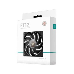 VENTILADOR 120X120 DEEPCOOL FT12 BLACK