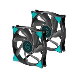 VENTILADOR 140X140 ICEBERG-THERMAL ICEGALE BLACK 2P