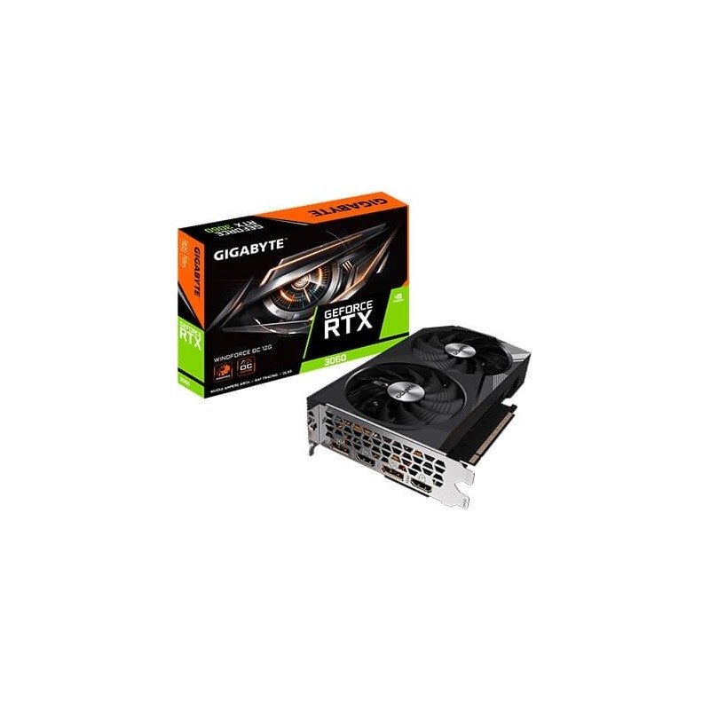 TARJETA GRAFICA GIGABYTE RTX 3060 WINDFORCE OC 12GB LHR