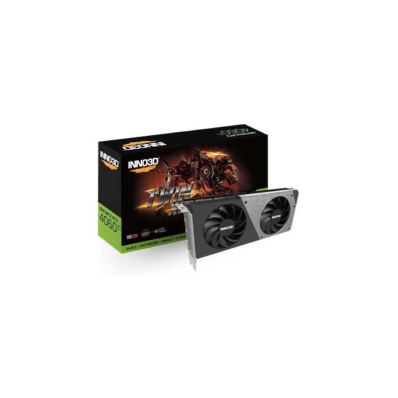 TARJETA GRÁFICA INNO3D RTX 4060TI TWIN X2 16G DDR6