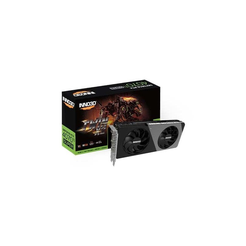 TARJETA GRAFICA INNO3D RTX 4070 TI SUPER TWIN X2 16GB