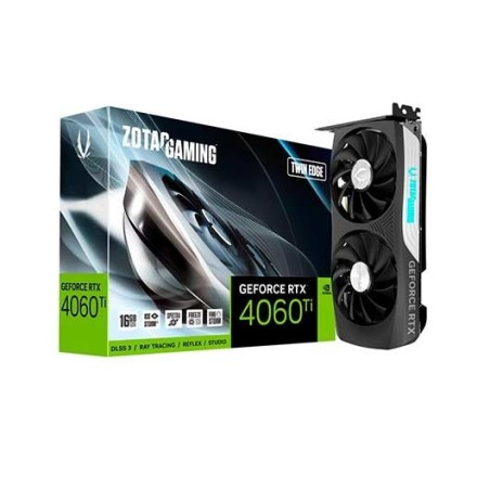 TARJETA GRÁFICA ZOTAC RTX 4060TI 16GB TWIN EDGE GDDR6