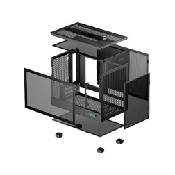 TORRE MINI-ITX DEEPCOOL CH160 BLACK