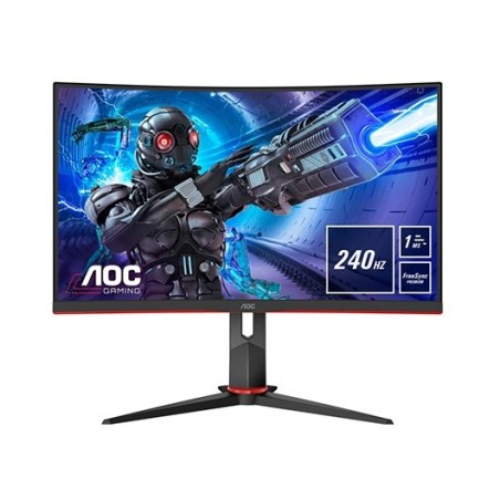 Monitor Gaming Curvo AOC C32G2ZE 31-5"- Full HD- 1ms- 240Hz- VA- Negro