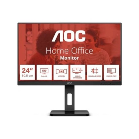 Monitor AOC 24E3QAF 23-8"- Full HD- Multimedia- Negro