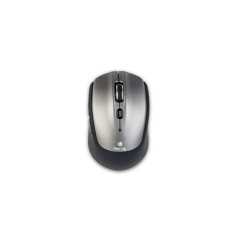 RATÓN ÓPTICO NGS FRIZZ BLUETOOTH NEGRO-PLATA