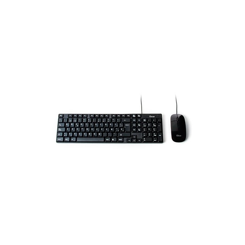 TECLADO + RATON L-LINK KIT USB LL-KB-816 NEGRO