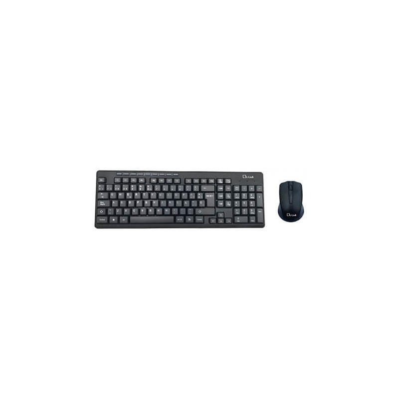 TECLADO + RATON L-LINK KIT WIFI LL-KB-555 NEGRO