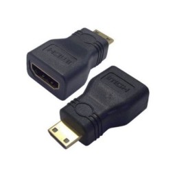 Adaptador 3GO AMINIHDMI- HDMI Hembra - Mini HDMI Macho