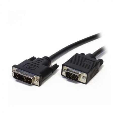 Cable DVI 3GO CDVIVGA- DVI-I Macho - HD DSUB Macho- 2m- Negro