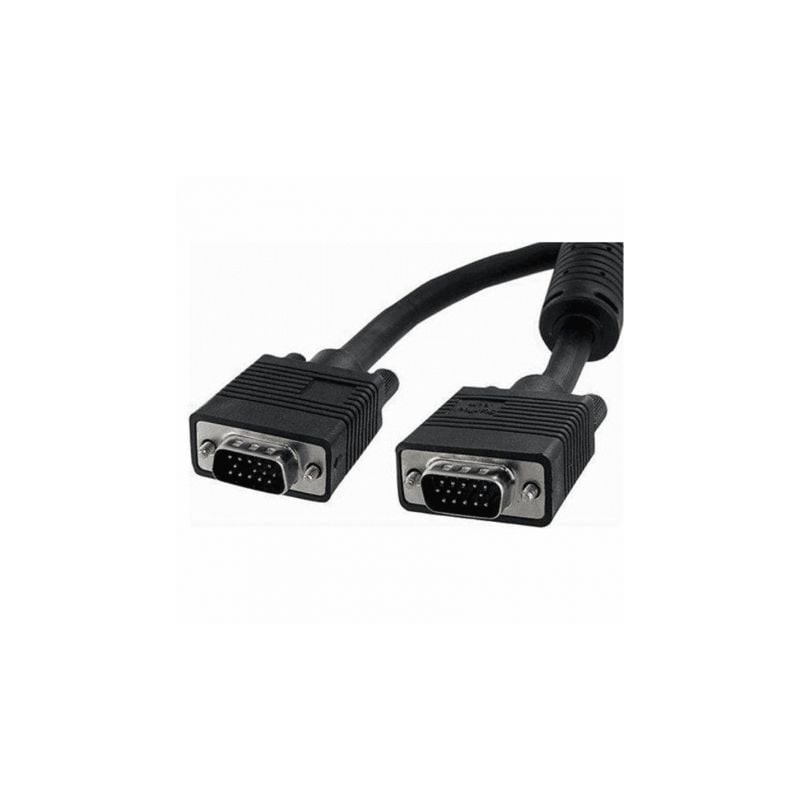 Cable SVGA 3GO CVGA3MM- VGA Macho - VGA Macho- 3m- Negro