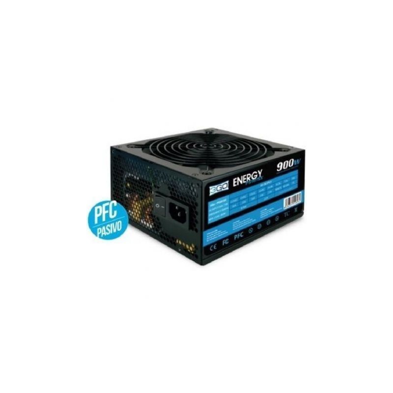 FUENTE ALIMENTACION 3GO 900W PPFC (4xSATA+12cm+PCIX6+2pin)