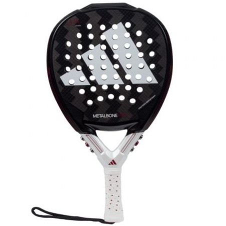 Pala de Pádel Adidas Metalbone HRD+ 2024- Negra y Blanca (Ale Galan)