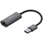 CABLE USB 3-0 A ETHERNET GIGABIT AISENS GRIS