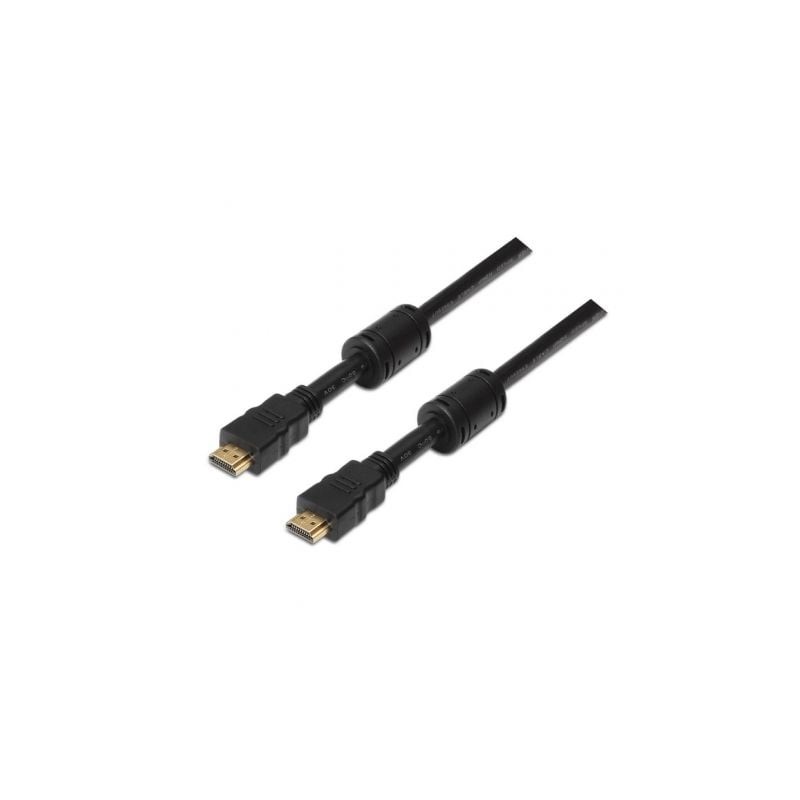 Cable HDMI 1-4 Aisens A119-0102- HDMI Macho - HDMI Macho- 10m- Negro