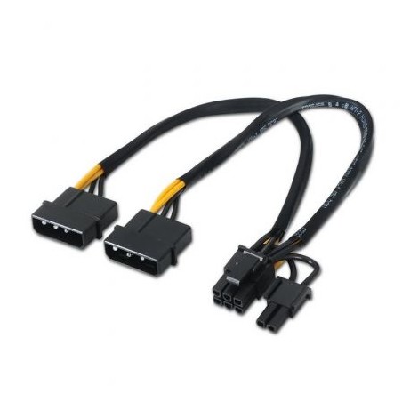 CABLE ALIMENTACIÓN 2XMOLEX H A PCI-E M AISENS