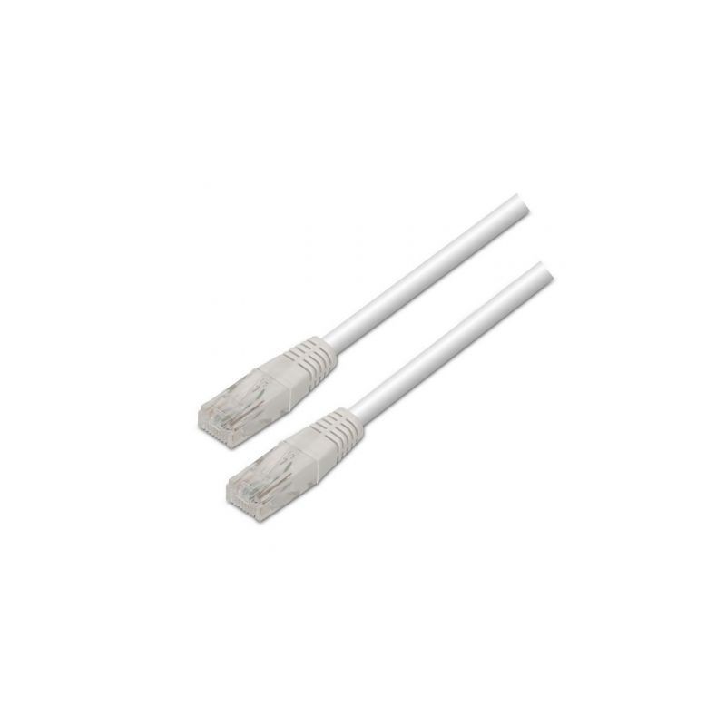 Cable de Red RJ45 UTP Aisens A133-0196 Cat-5e- 50cm- Blanco