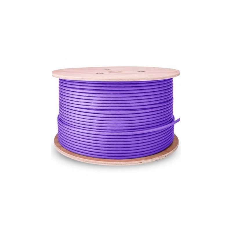 Bobina de Cable RJ45 AWG23 UTP Aisens A135-0749 Cat-6- LSZH- 500m- Violeta