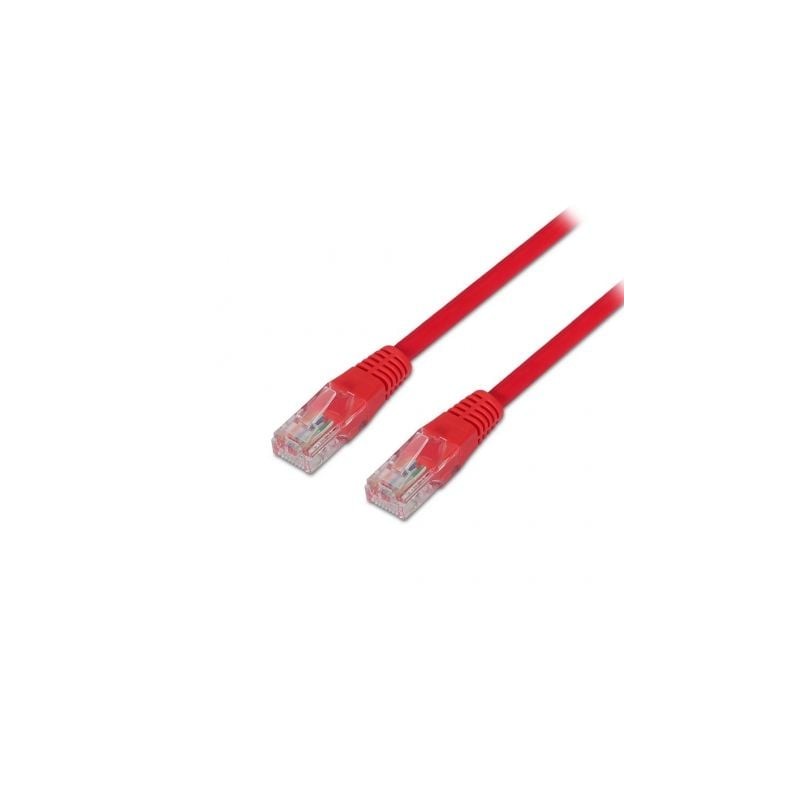 Cable de Red RJ45 UTP Aisens A135-0239 Cat-6- 2m- Rojo