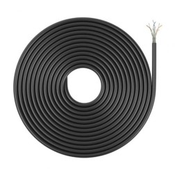 Bobina de Cable RJ45 para Exteriores UTP AWG23 Aisens A135-0751 Cat-6- 305m- Impermeable- Negro