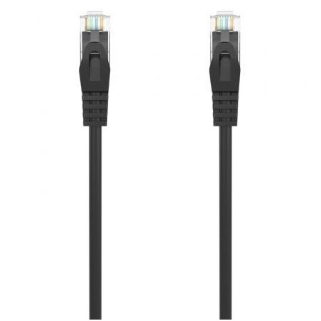 Cable de Red RJ45 AWG24 UTP Aisens A145-0584 Cat-6A- LSZH- 25cm- Negro