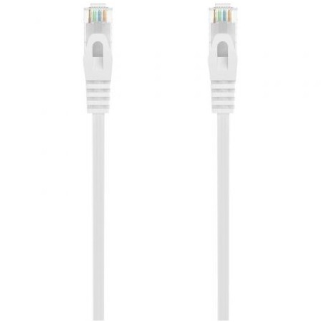 Cable de Red RJ45 AWG24 UTP Aisens A145-0592 Cat-6A- LSZH- 30cm- Blanco