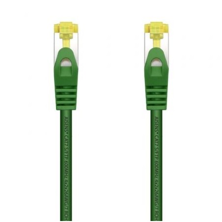 CABLE DE RED AISENS LATIGUILLO RJ45 LSZH CAT-7 SFTP PIMF AWG26 VERDE 1-0M