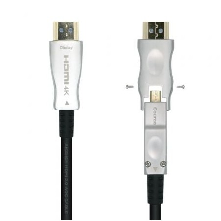 Cable HDMI 2-0 AOC 4K Desmontable Aisens A148-0513- HDMI Macho - D Macho - HDMI Macho- 40m- Negro